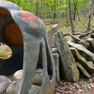 This New Hampshire Park Hides 100+ Sculptures Along Forest Trails
