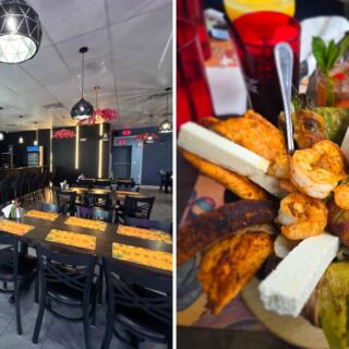 This Dover Restaurant Packs Its Molcajete With Steak, Shrimp, and Chorizo