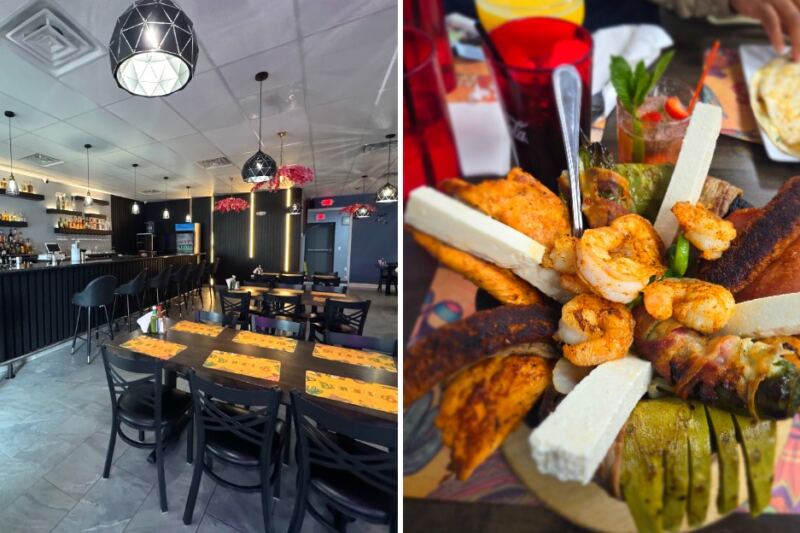 This Dover Restaurant Packs Its Molcajete With Steak, Shrimp, and Chorizo