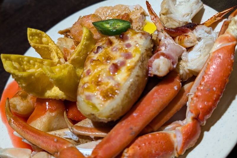This Arizona Seafood Buffet Keeps the Crab Legs and Sushi Fresh and Coming for Around $18 a Plate