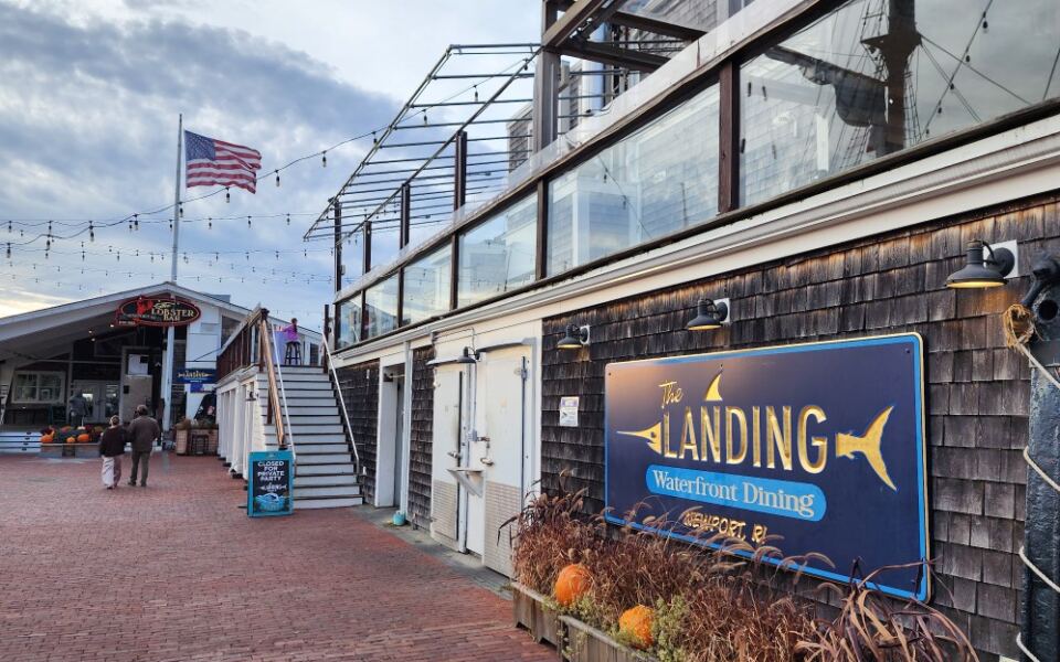 At This Rhode Island Wharf Hangout, Raw Bar Platters and Live Music Come With a Deck Facing the Boats in Newport Harbor