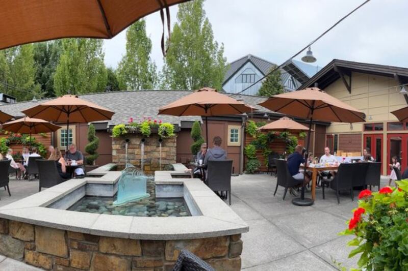 This Washington Restaurant Feels Like A Cozy Lodge Escape Tucked Into The Woodinville Wine Country