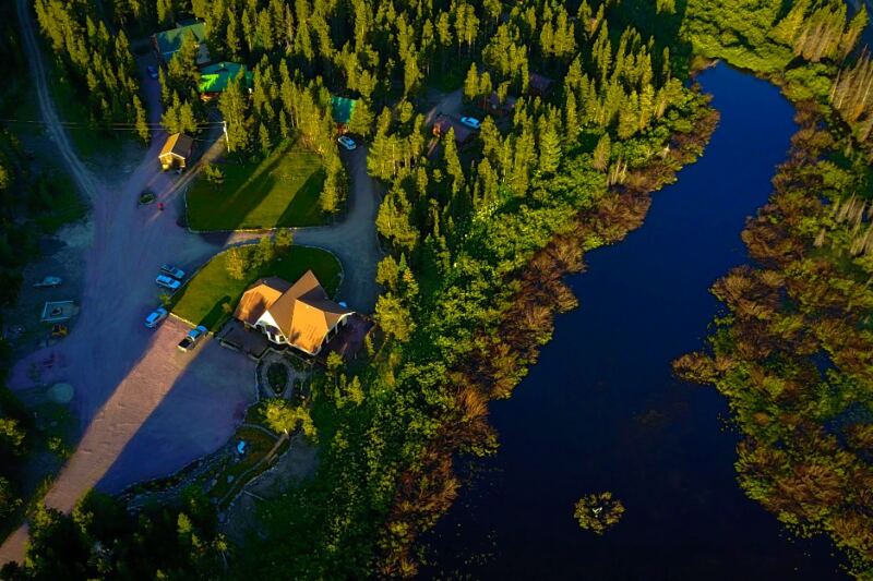 This Steakhouse Near Glacier National Park Sits in a 1906 Train Station