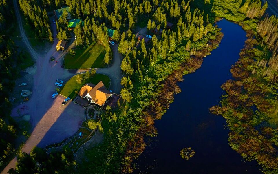 This Steakhouse Near Glacier National Park Sits in a 1906 Train Station