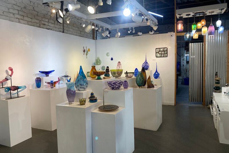 An Asheville Glass Studio Where Beginners Spend An Afternoon Turning Molten Glass Into A Keepsake To Take Home