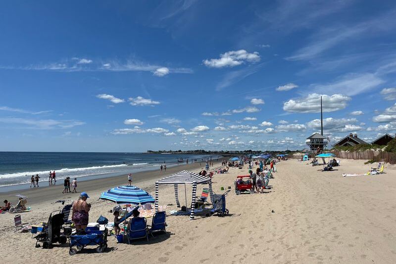 This Rhode Island State Beach Rolls Out a Mile of Sand for a Cheap Summer Getaway