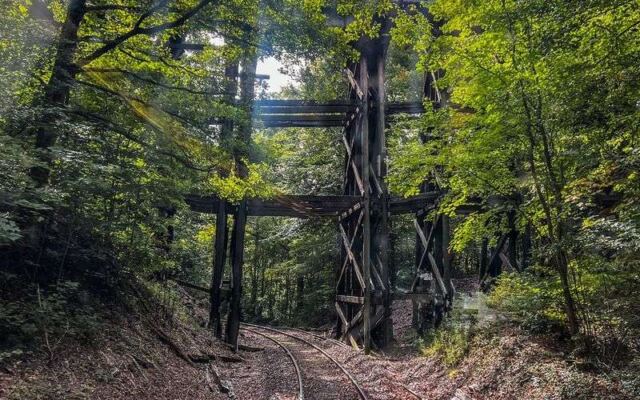 This Tennessee Scenic Railroad Takes You Through the Hiwassee River Gorge on a Restored Vintage Train