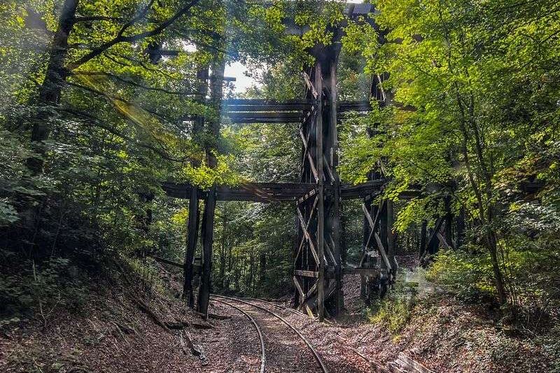 This Tennessee Scenic Railroad Takes You Through the Hiwassee River Gorge on a Restored Vintage Train