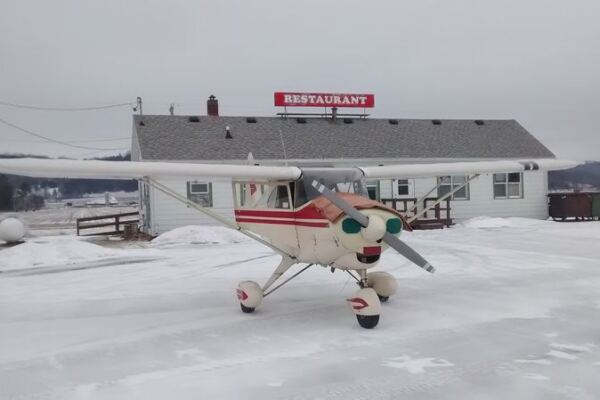 This Little Wisconsin Airport Diner Serves A Reasonably Priced Breakfast Where Planes Taxi Right Up To The Door