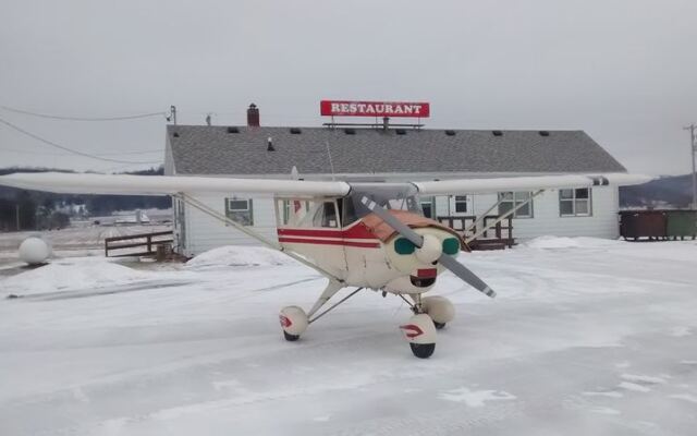 This Little Wisconsin Airport Diner Serves A Reasonably Priced Breakfast Where Planes Taxi Right Up To The Door