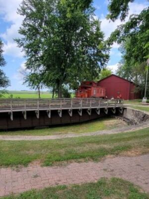 This Minnesota Railroad Museum Still Has A Hand-Operated Turntable From 1901