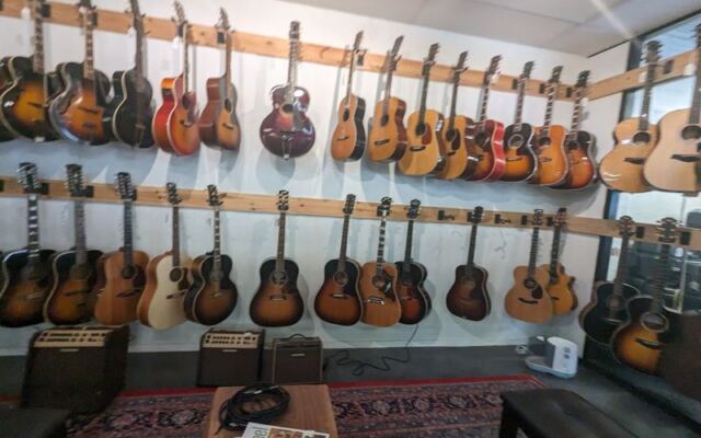 This Oklahoma City Guitar Shop Lets You Pull Vintage Guitars Off the Wall and Actually Play Them