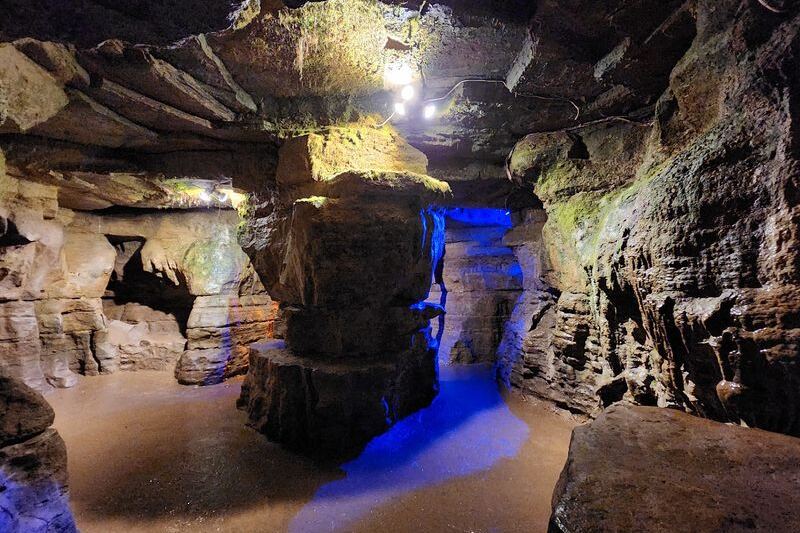 Grab A Paddle At This Ohio Outfitter That Floats You Through A Cavern Only Reachable By Kayak