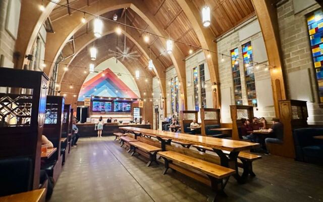Worshippers Once Filled This Oregon Church, and Now It Serves Food Hall Plates and Live Music