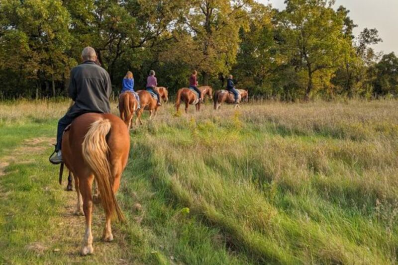 This Minnesota Ranch Lets You Explore 400 Acres On Horseback
