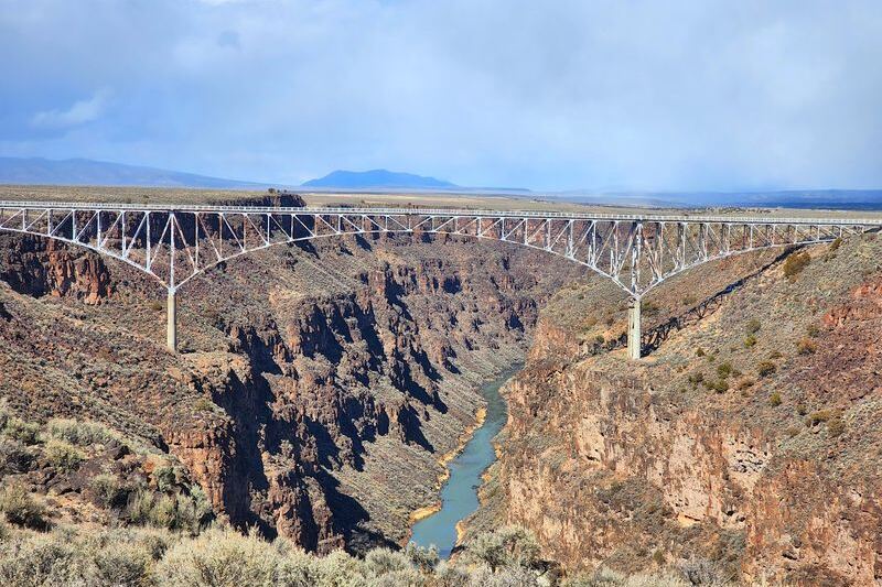 This New Mexico Bridge Makes Drivers Nervous the Moment a Truck Rumbles Across the Rio Grande Gorge