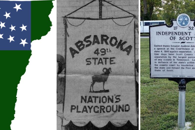 12 Forgotten States and Would-Be States That Almost Changed America