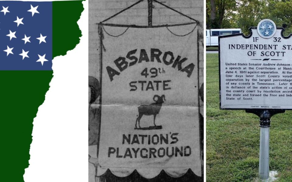 12 Forgotten States and Would-Be States That Almost Changed America