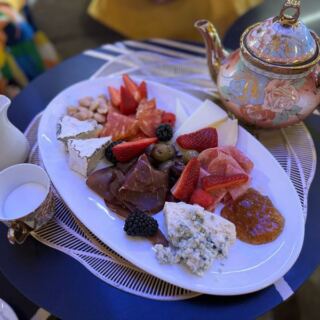 This Oklahoma City Afternoon Tea Serves Scones and Clotted Cream Inside a Grand Restored Bank Hall