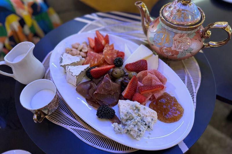 This Oklahoma City Afternoon Tea Serves Scones and Clotted Cream Inside a Grand Restored Bank Hall