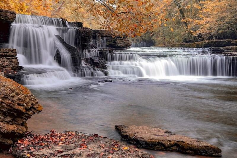 Ancient Walls and Waterfalls Make This Tennessee Park Feel Almost Forgotten