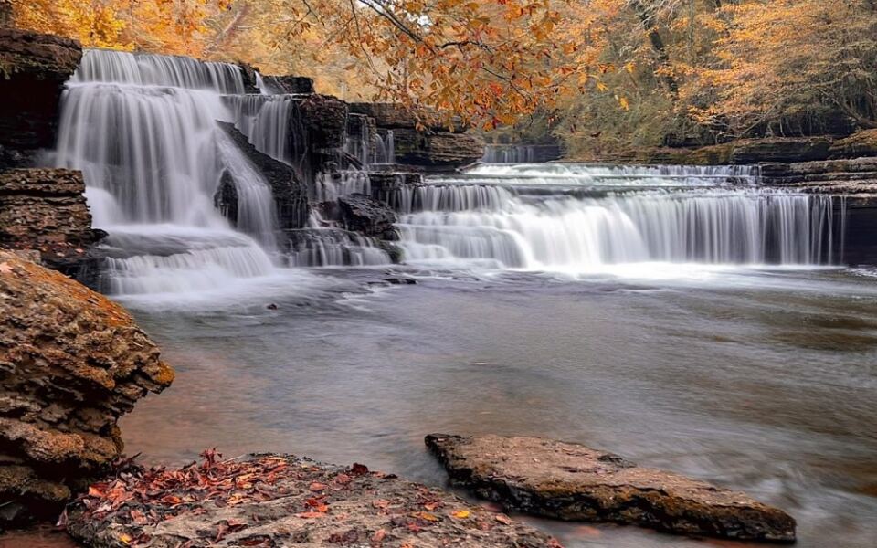 Ancient Walls and Waterfalls Make This Tennessee Park Feel Almost Forgotten