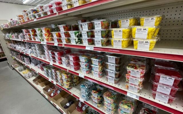 Shelves Packed With Bulk Candy, Spices and Baking Staples Fill This Minnesota Amish Store