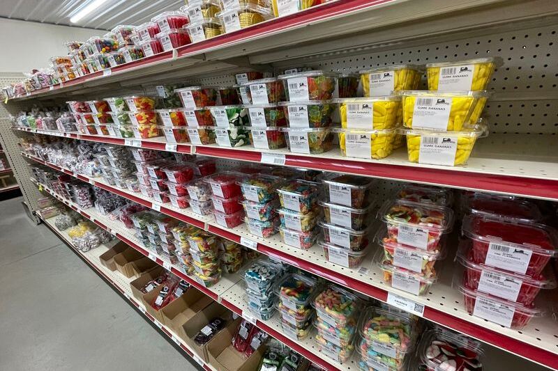 Shelves Packed With Bulk Candy, Spices and Baking Staples Fill This Minnesota Amish Store
