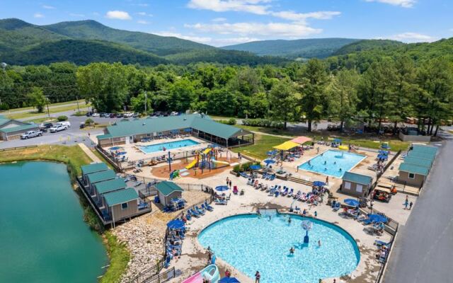 This Virginia Campground Rolls Out Water Slides And A Splash Pad For The Whole Family