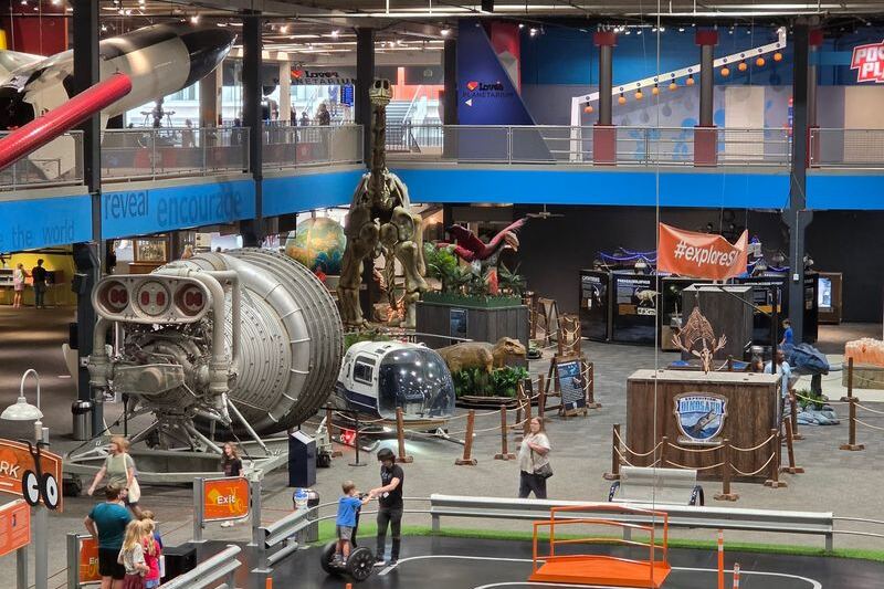 Science Museum Oklahoma Lets You Sit in a Real Fighter Jet Cockpit and Touch Actual Space Artifacts
