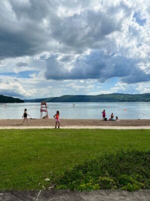 This Scenic New York State Park Beach Lets You Swim In Clear Otsego Lake For Just $7