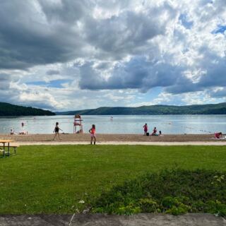 This Scenic New York State Park Beach Lets You Swim In Clear Otsego Lake For Just $7