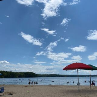 This Virginia State Park Guards a Shallow Lake Swim Beach Where Kids Can Wade for the Price of a Ticket