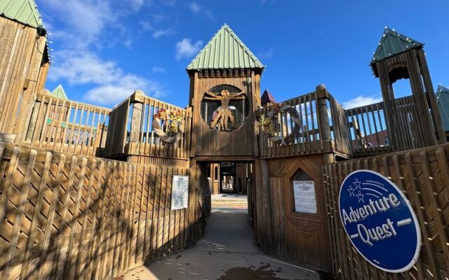 This Oklahoma Children’s Museum Packs 100 Hands-On Exhibits Around a Giant Outdoor Castle Playground Kids Can Climb
