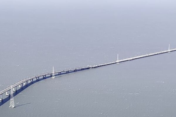 This Is the Longest Bridge in the Bay Area, and Crossing It Feels Like Gliding Over the Water