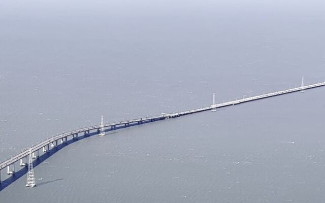 This Is the Longest Bridge in the Bay Area, and Crossing It Feels Like Gliding Over the Water