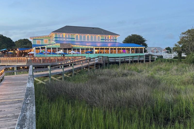 Rusty Hooks Dockside Grill: Fresh Seafood, Live Music, And Waterfront Views Along The Intracoastal Waterway In Southport, NC