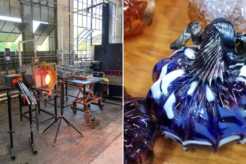 At This Massachusetts Glass Studio You Spend An Afternoon Shaping Molten Glass Into A Piece You Take Home