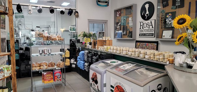 Rosa Brothers Milk Company in Tulare Is a Family Dairy Stop for Ice Cream and Thick Milkshakes