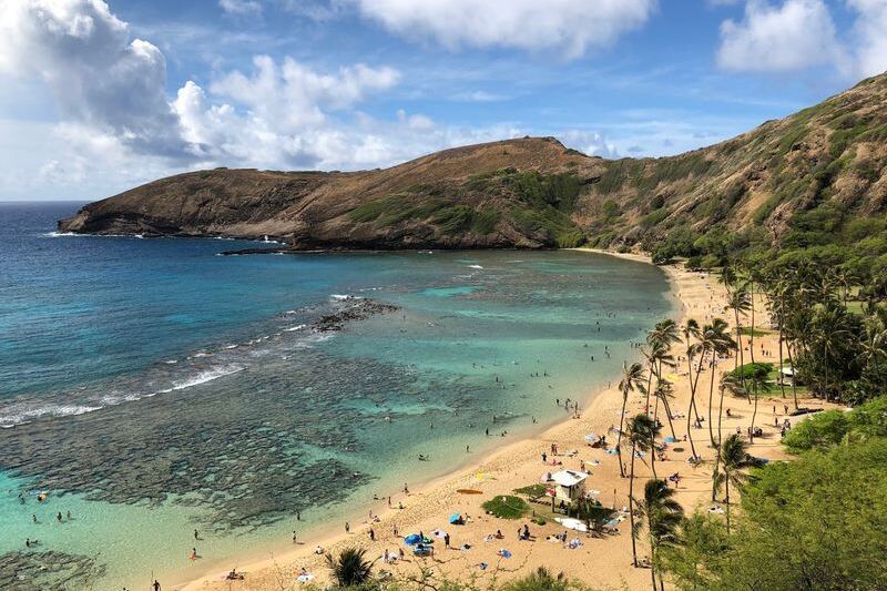This Hawaii State Park Curves Around a Protected Reef Cove Where the Snorkeling Is the Clearest You’ll Find