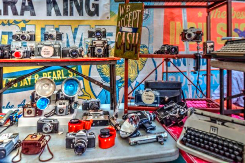 15 Flea Markets Made for Hunting Old Records, Cameras, and Americana