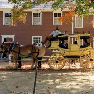 This Massachusetts Village Recreates 1830s New England, Where Costumed Interpreters Work the Blacksmith Shop and Sawmill