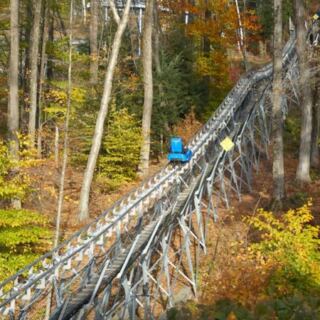 This Massachusetts Mountain Coaster Sends You Twisting Down the Slopes Through Peak Fall Foliage