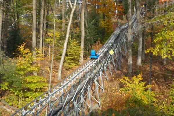 This Massachusetts Mountain Coaster Sends You Twisting Down the Slopes Through Peak Fall Foliage