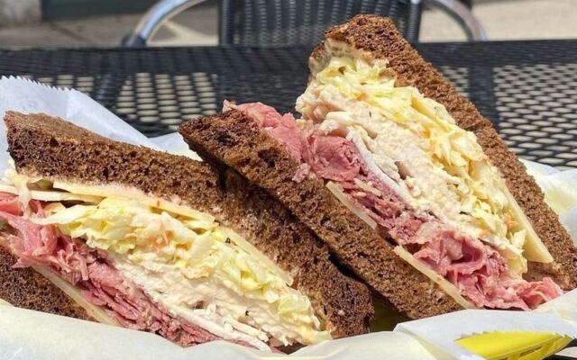 This Columbus Deli Piles Its Corned Beef So High One Sandwich Feeds Two Hungry People