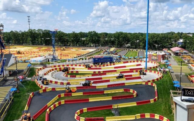 The New Jersey Theme Park Where Families Take the Controls of Real Construction Machines