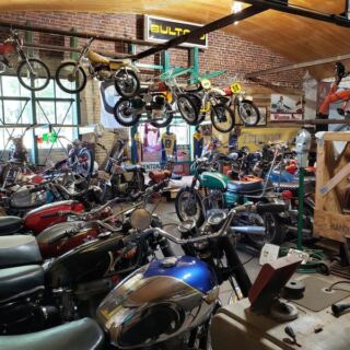 This Route 66 Oklahoma Landmark Hides Hundreds of Vintage Motorcycles You Can Hunt Through Like Buried Treasure