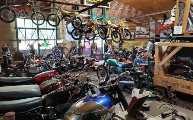 This Route 66 Oklahoma Landmark Hides Hundreds of Vintage Motorcycles You Can Hunt Through Like Buried Treasure