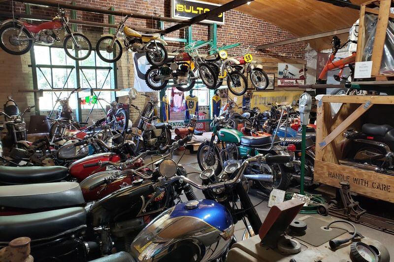 This Route 66 Oklahoma Landmark Hides Hundreds of Vintage Motorcycles You Can Hunt Through Like Buried Treasure