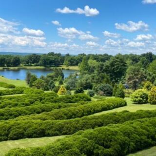 Rows Of Turtles And Prairie Trails Fill This Free Ohio Arboretum Beyond Its Famous Tower